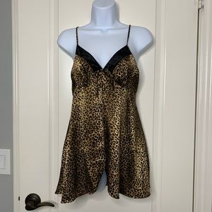 Leopard Print Chemise